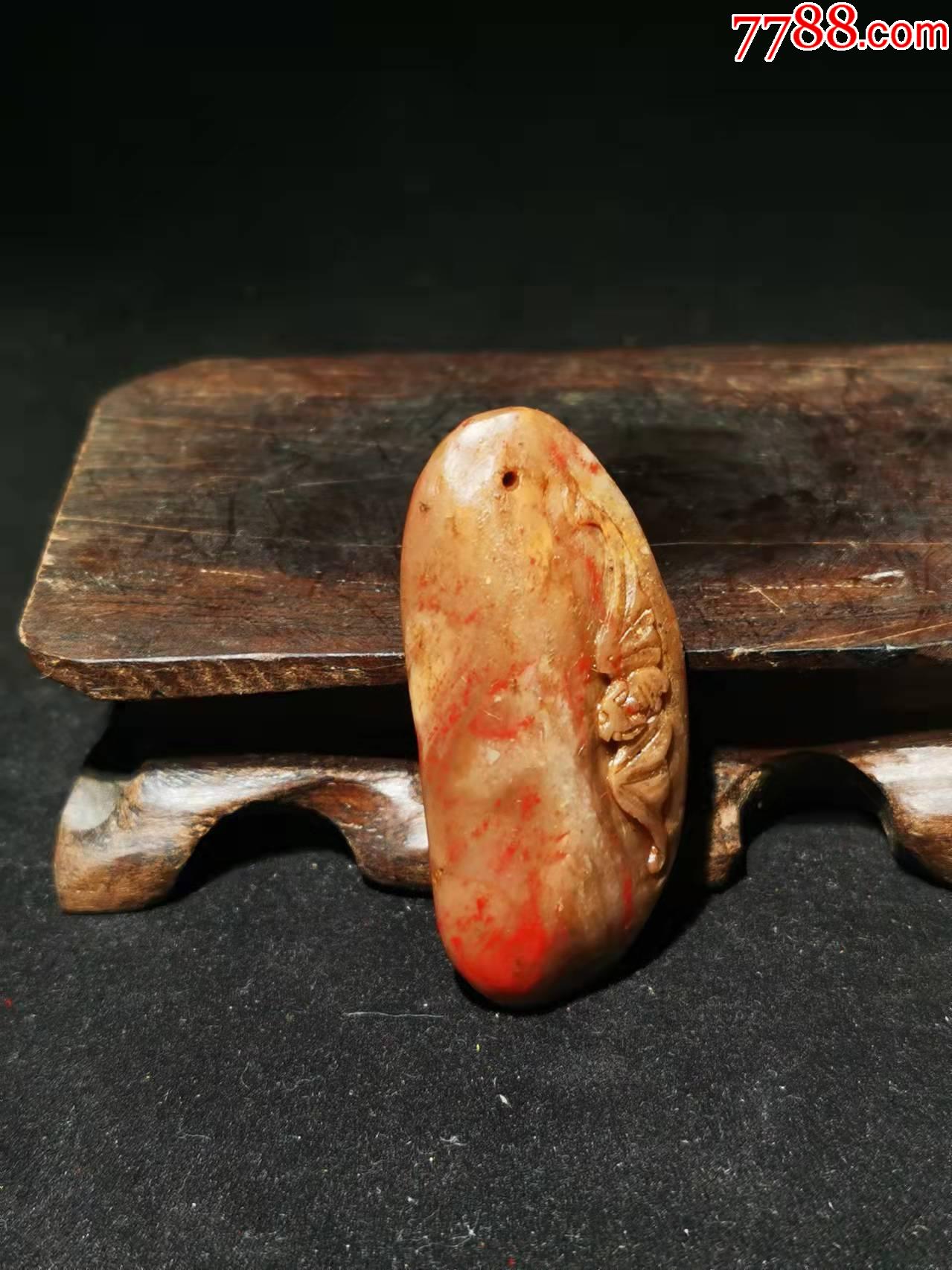 收藏级正宗昌化鸡血石吊坠