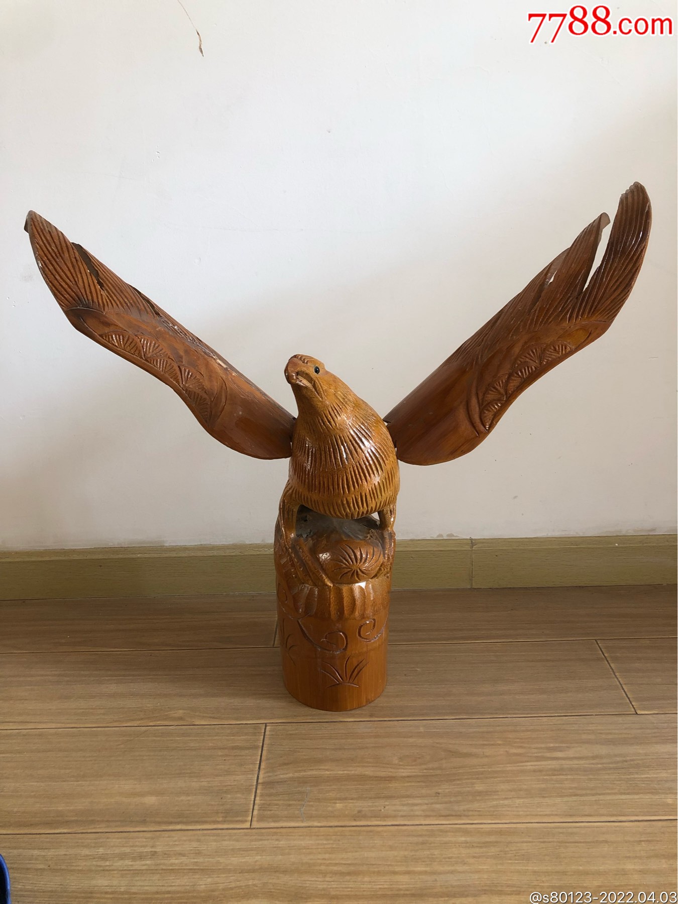 竹根雕老鹰