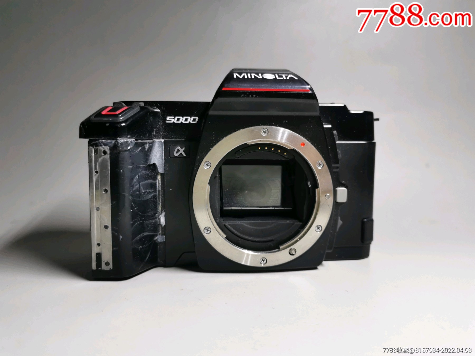 美能达minoltaa7000胶片相机品相如图缺少后半部分配件机8z