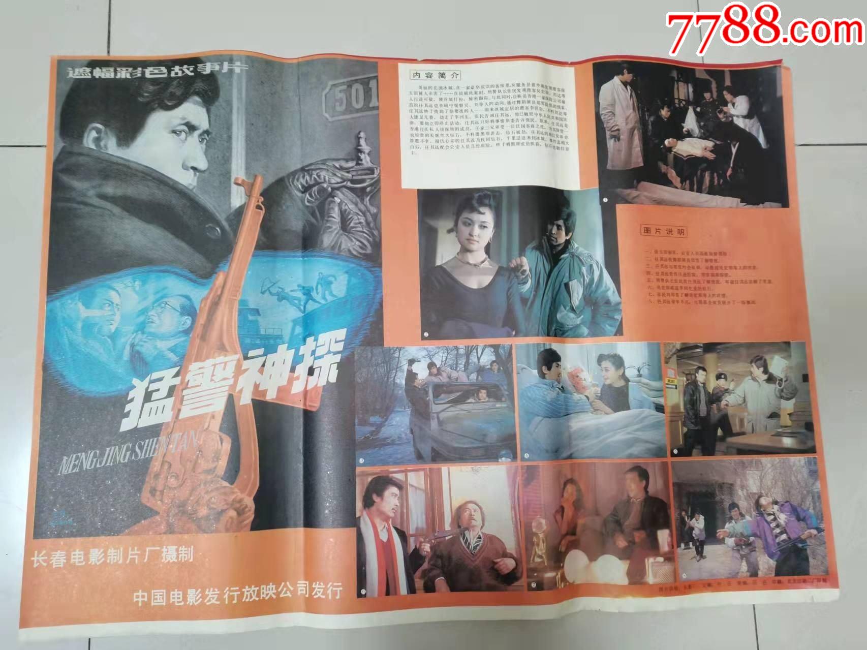 安题材电影海报猛警神探