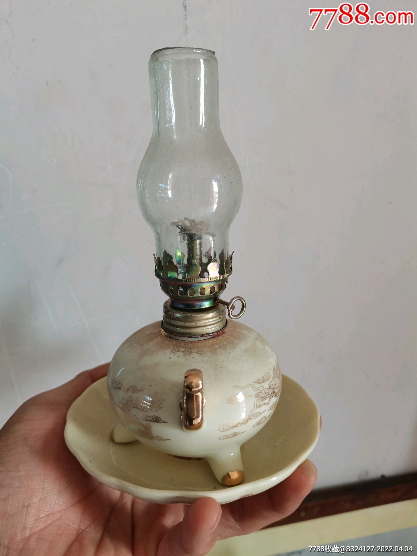 文革煤油灯