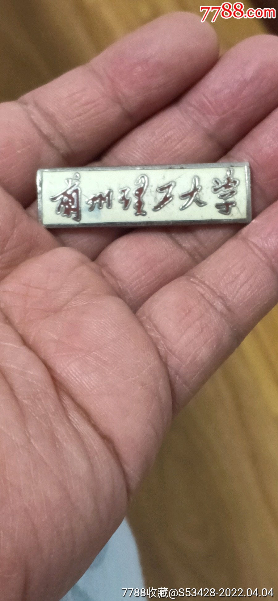 兰州理工大学铜珐琅校徽