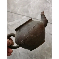 甘惠芳制紫砂壶无裂无盖子