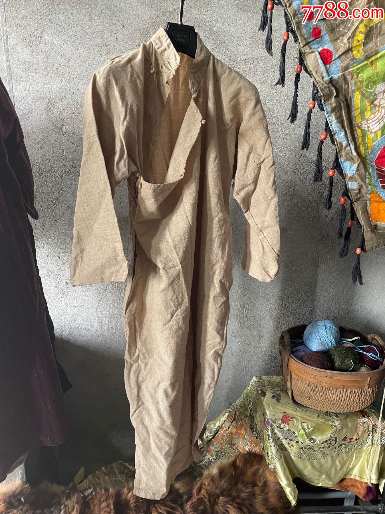 民国时期亚麻粗布民众衣着简朴