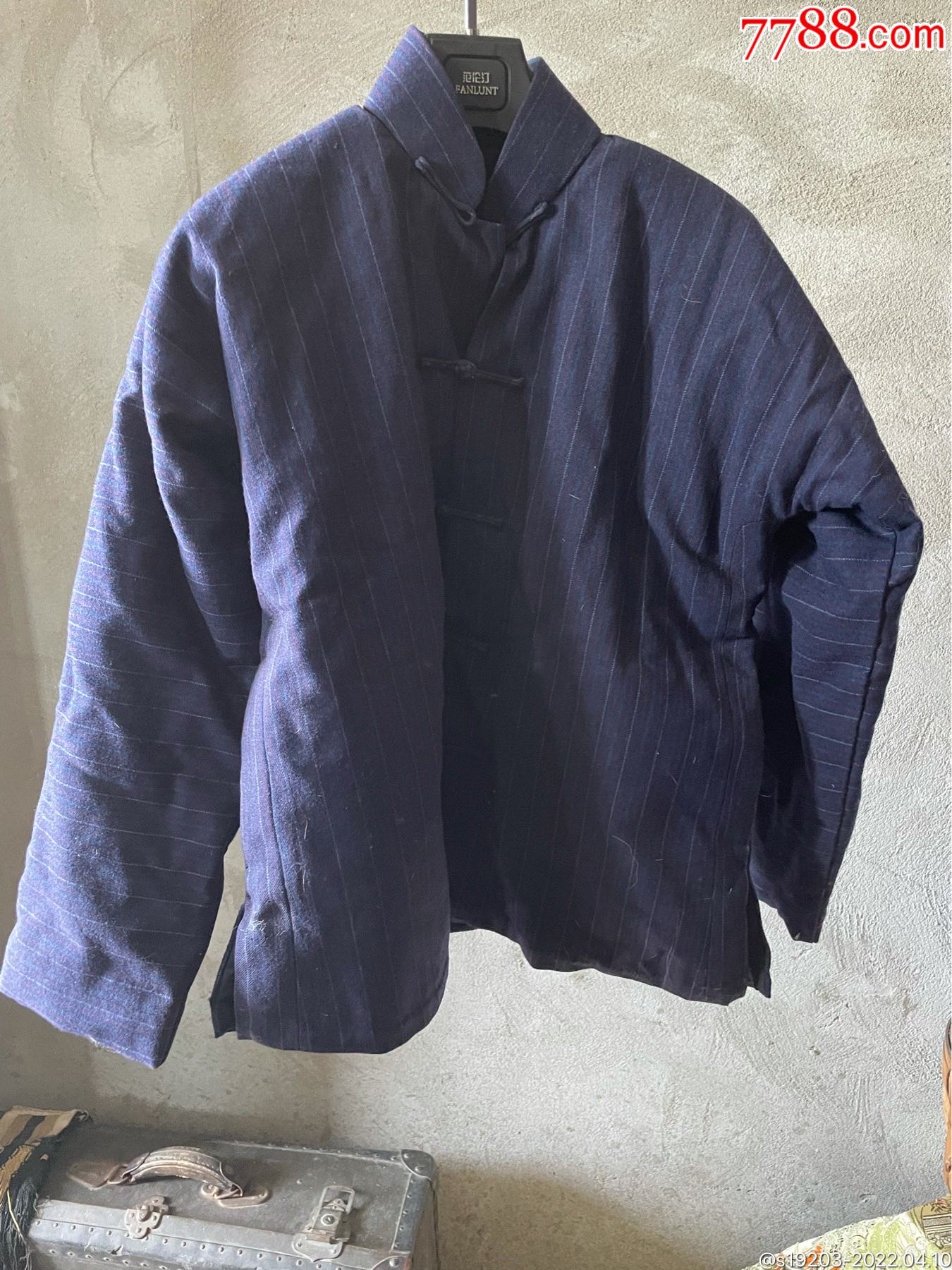 民国时期毛呢真丝棉服