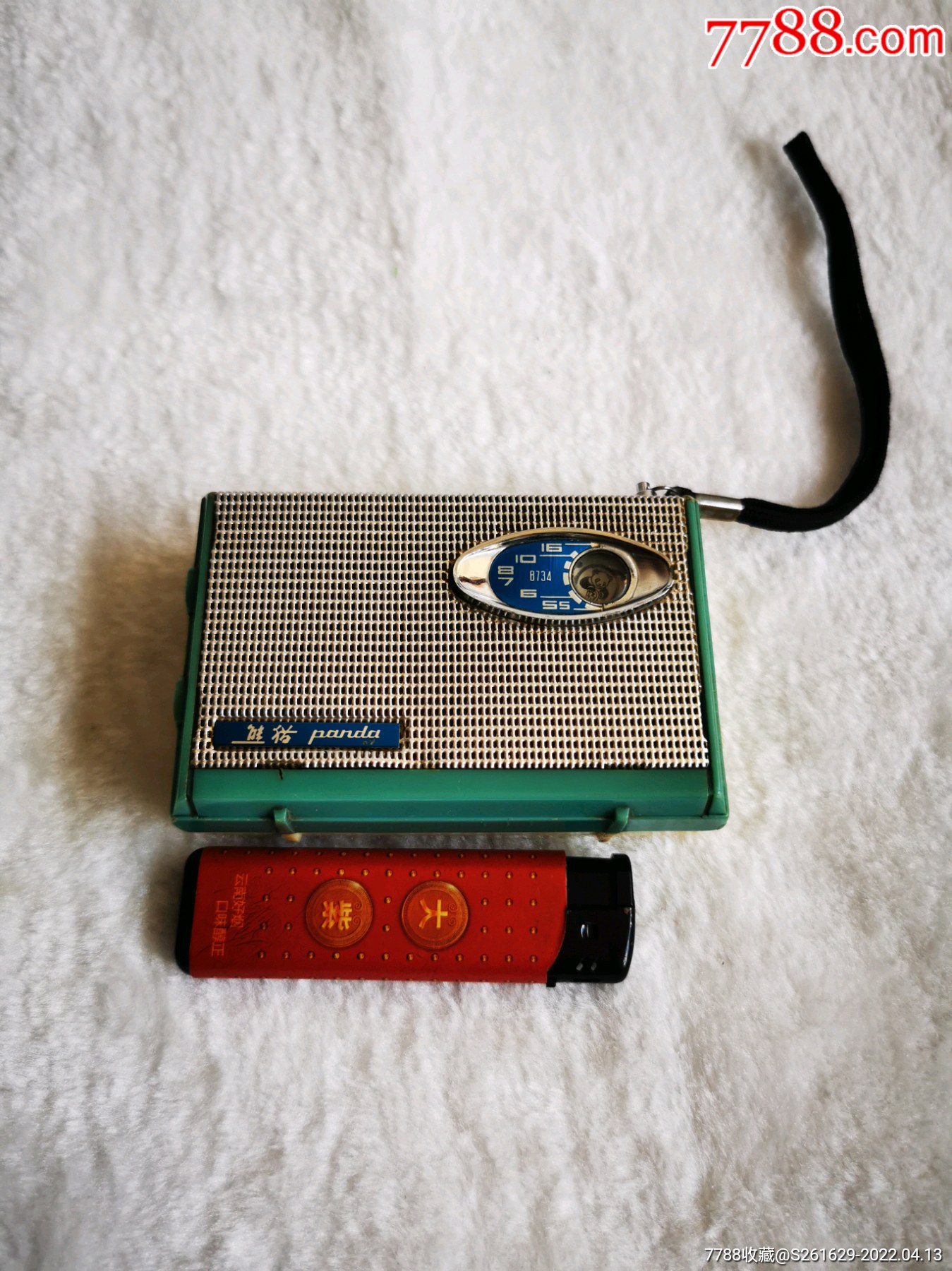 袖珍熊猫b734型收音机