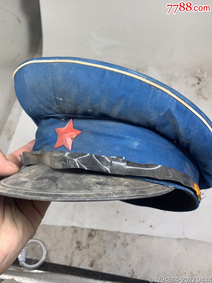 怀旧收藏七十年代库存孩童军帽
