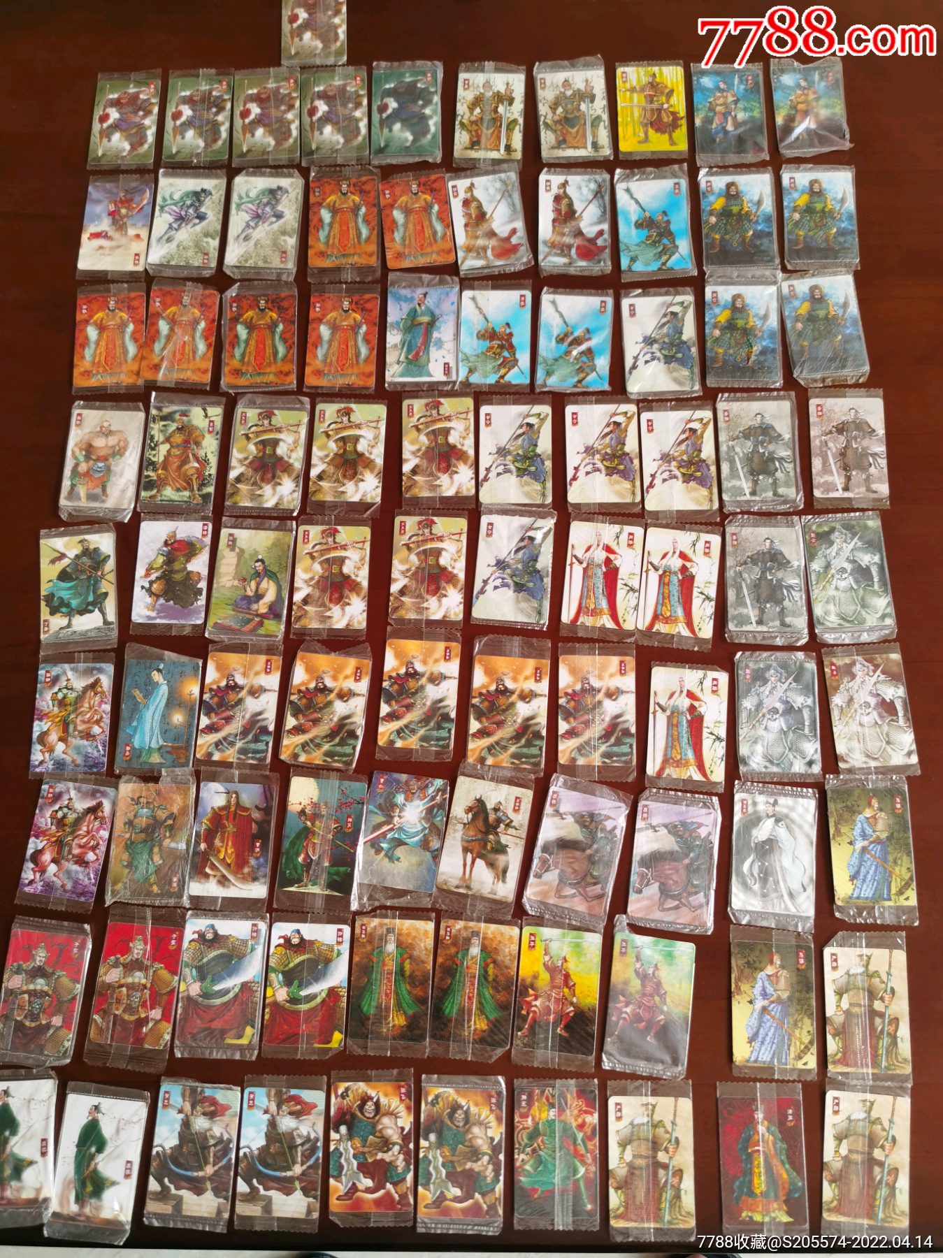 华丰魔法士三国英雄传原袋未拆91张多有重复