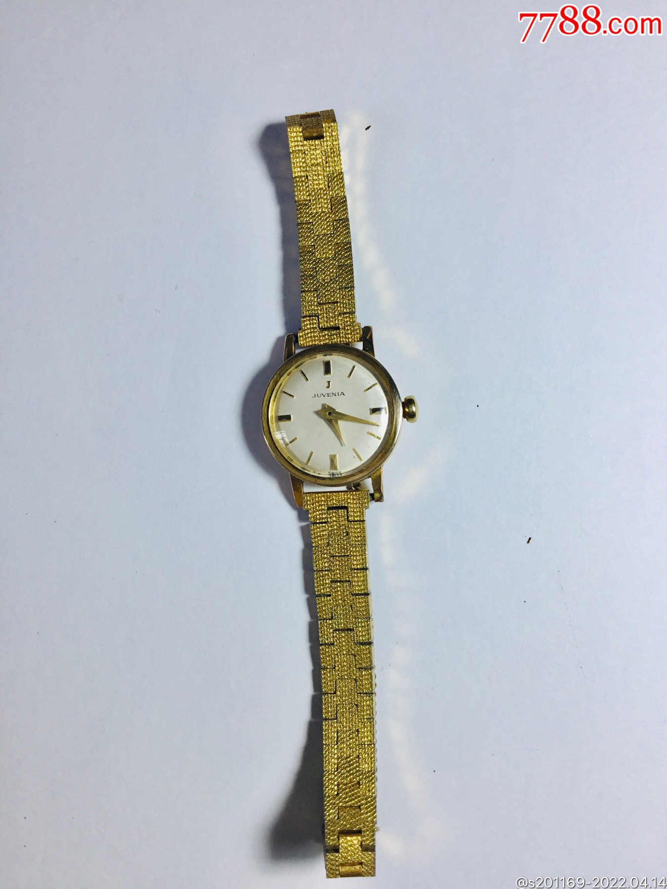 美品瑞士名表尊皇包金机械表