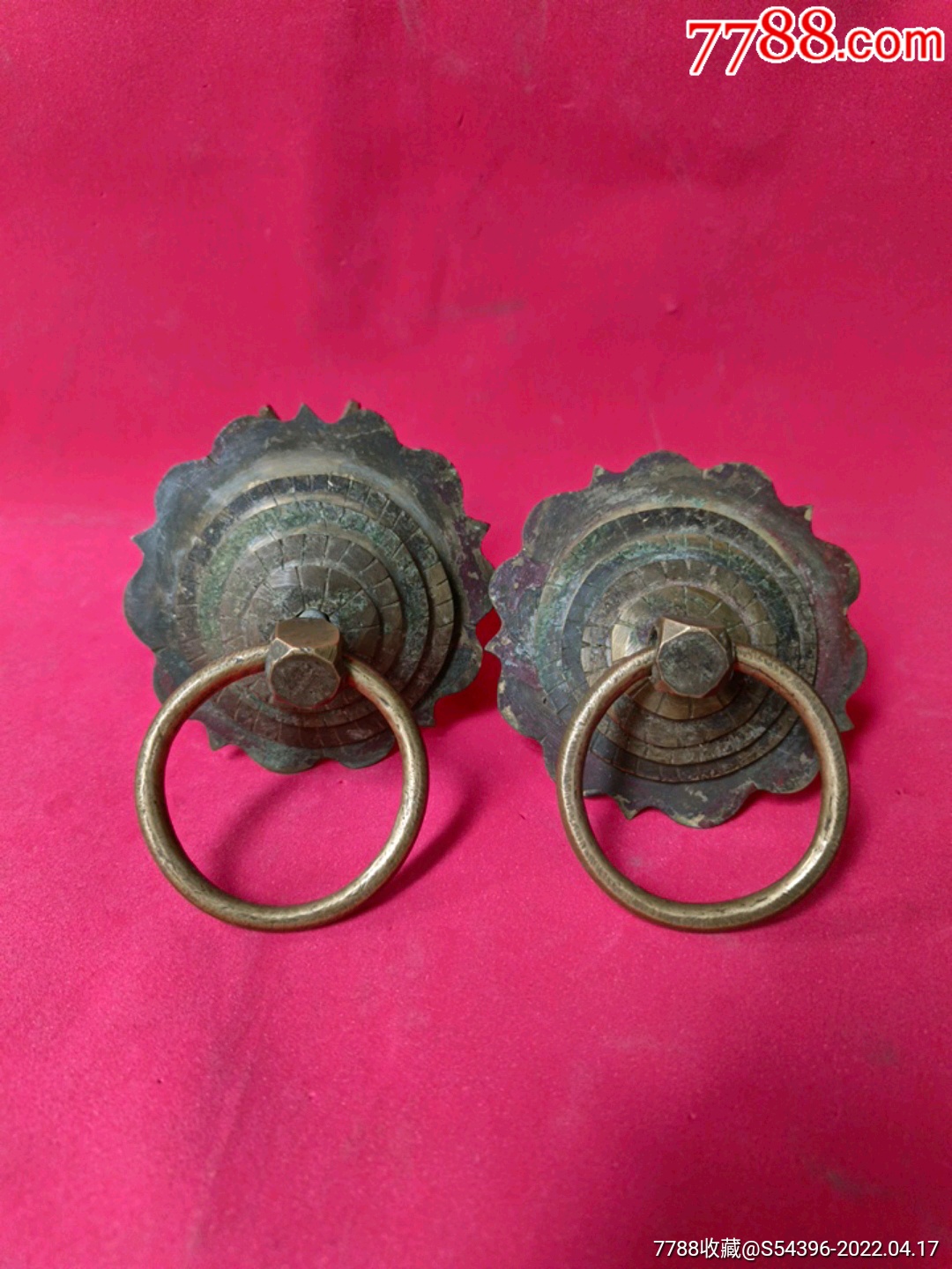 民国大门铜拉手