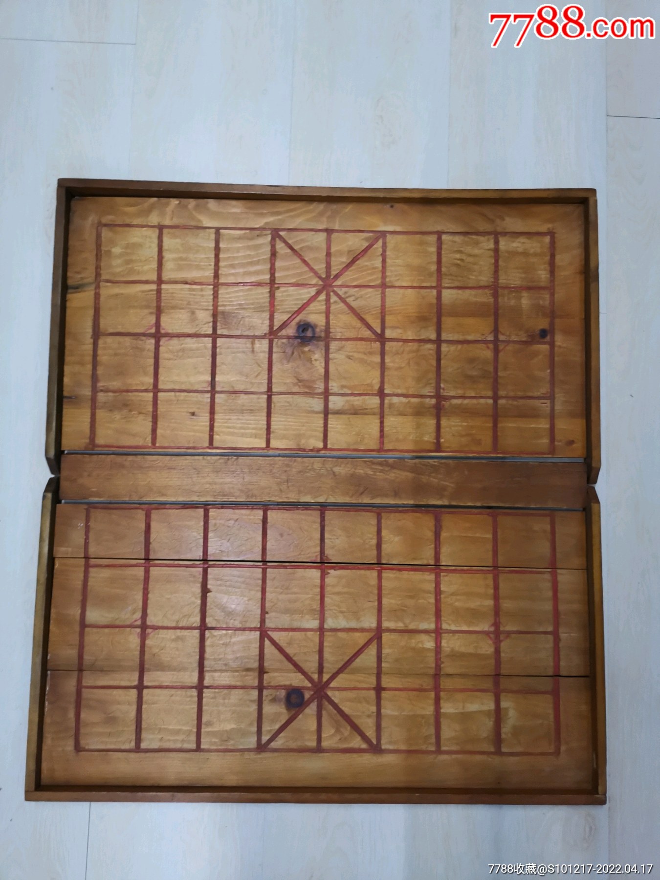 象棋盘纯实木老手工