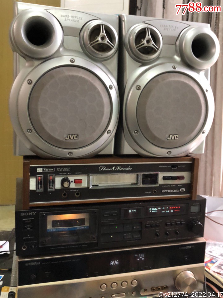 jvc音箱组合机收录机音箱品好可用