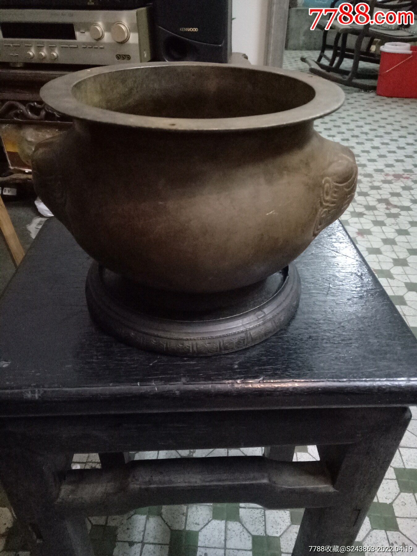 民国铜香炉一套