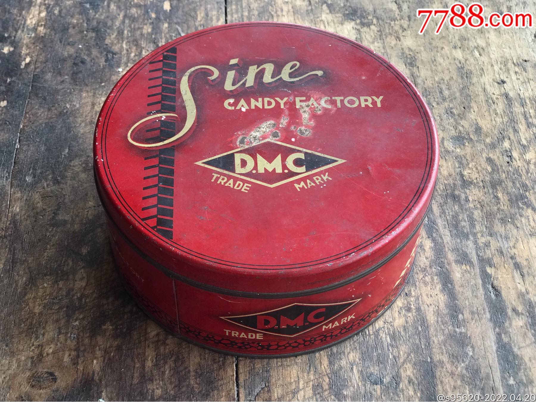 民国上海糖果盒民国巧克力铁盒sinecandy民国信谊糖果厂