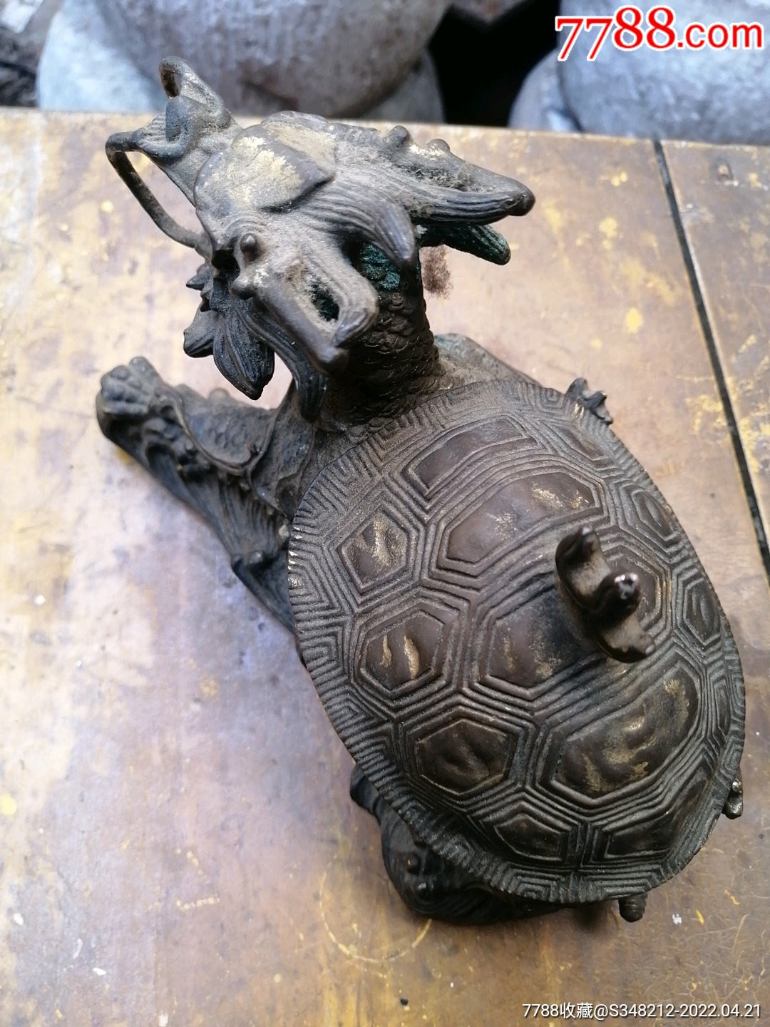 铜龙龟一个