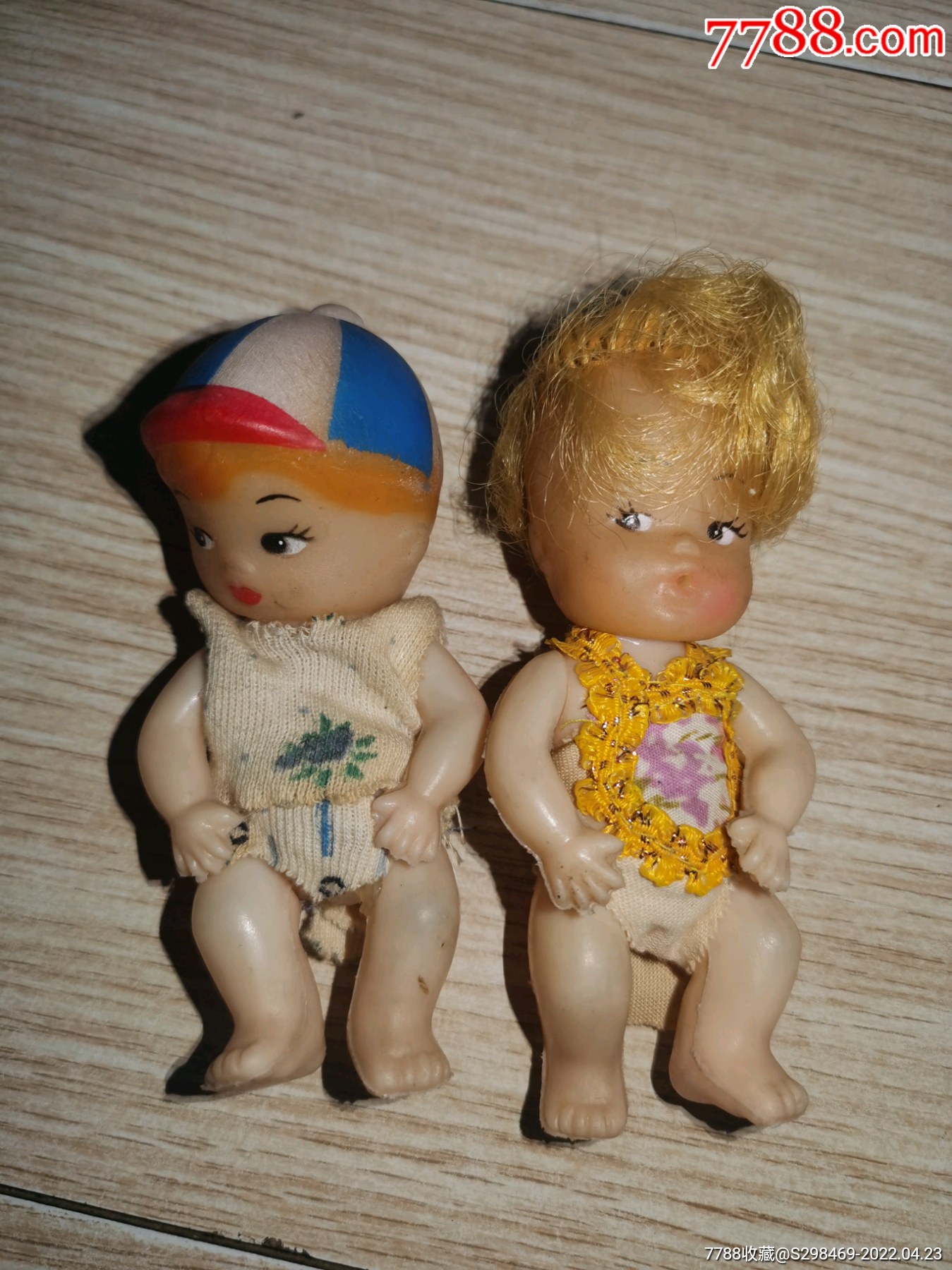 780年代小娃娃一对