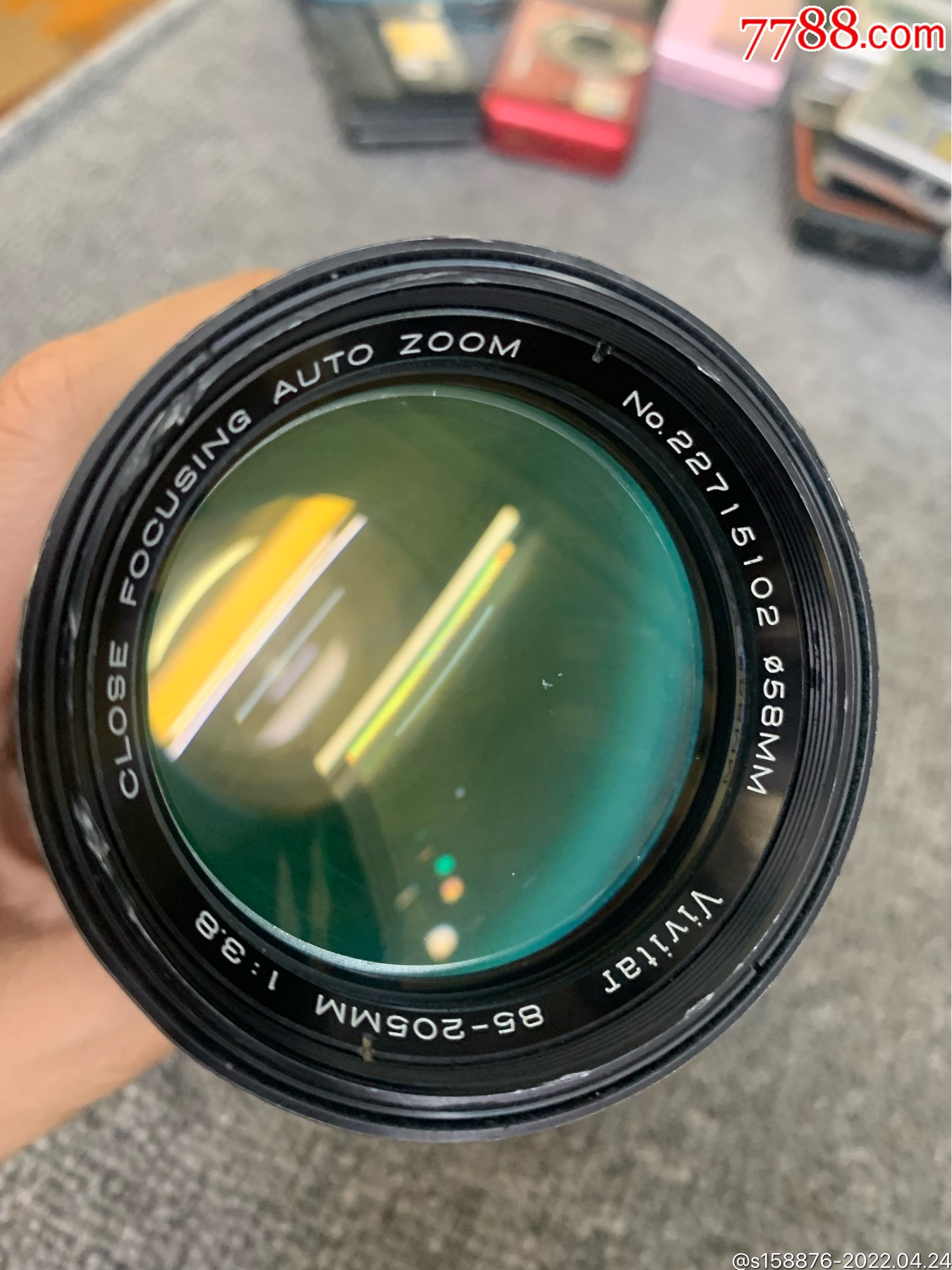 威达8520538老金属镜头