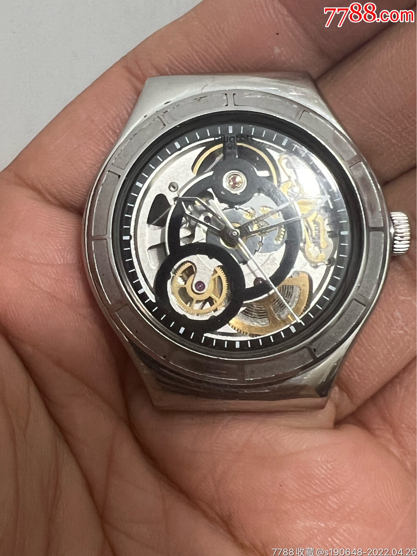 斯沃琪全自动金属自动机械表_价格10元_第1张