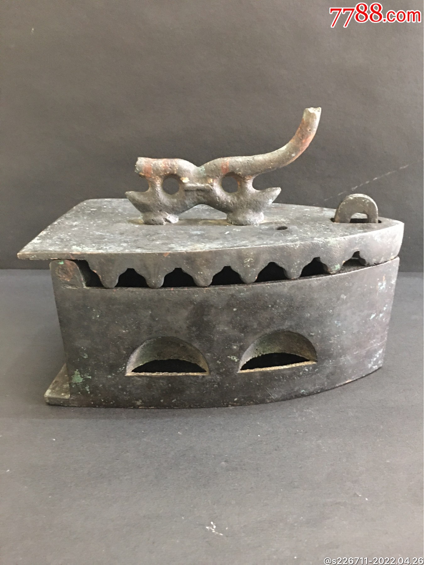 民国初期梹城和平公司出品铜烫斗_铜杂件_图片收藏_回收价格_7788相机