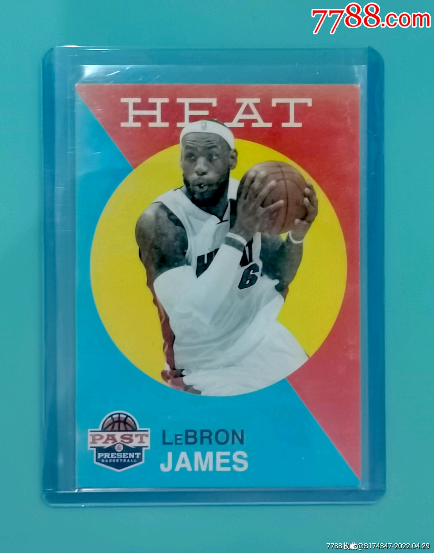 2012帕尼尼球星卡热火勒布朗詹姆斯特卡