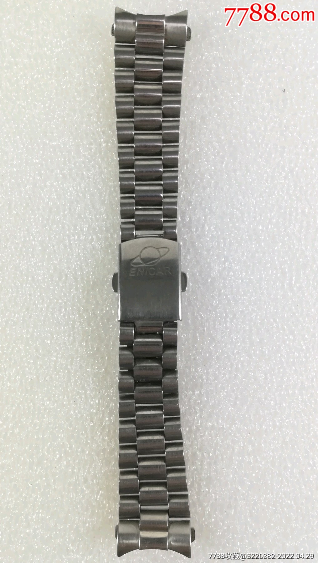 大处理瑞士英纳格全钢厚重男式男士手表链