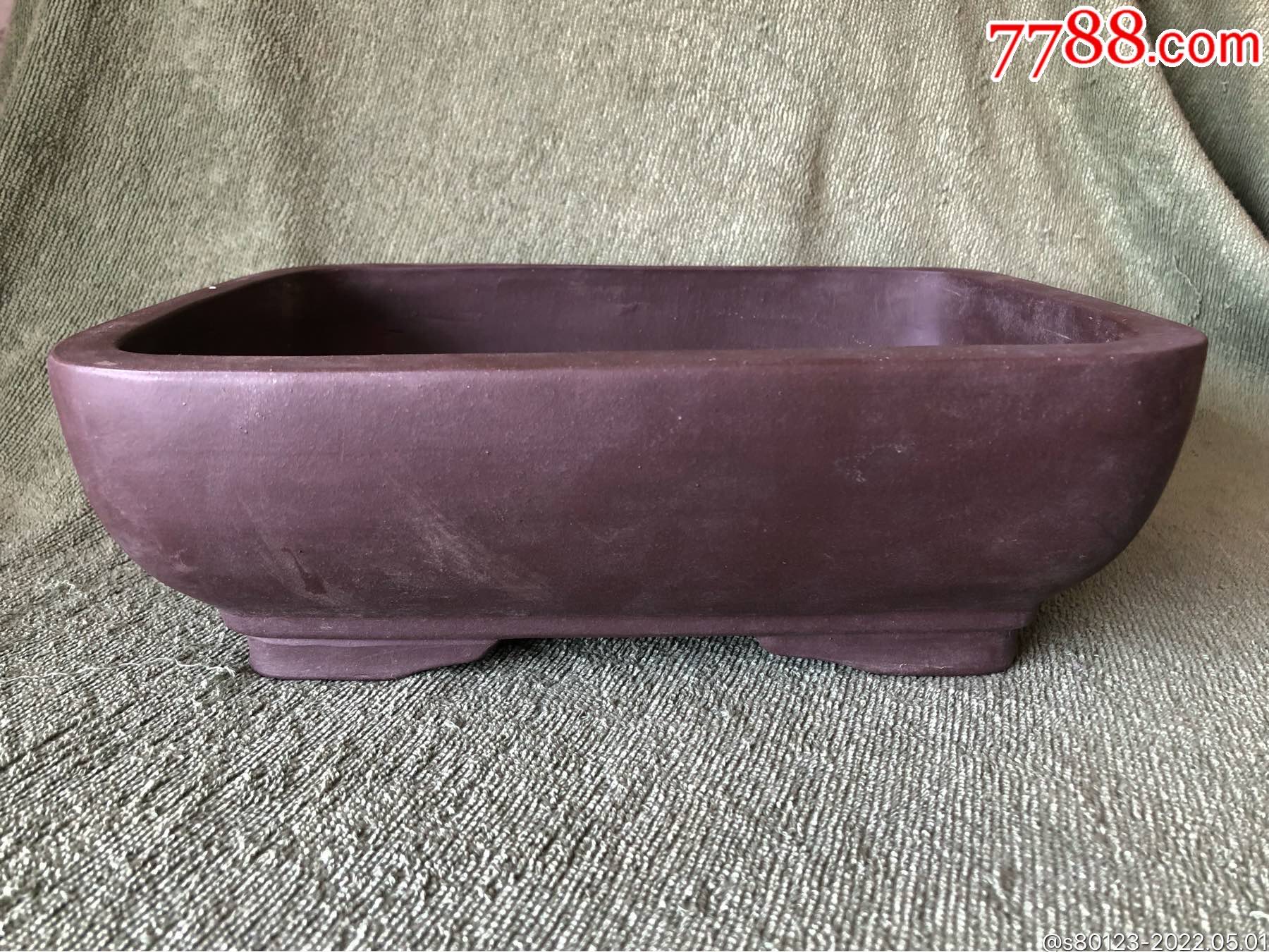 名家款紫砂花盆