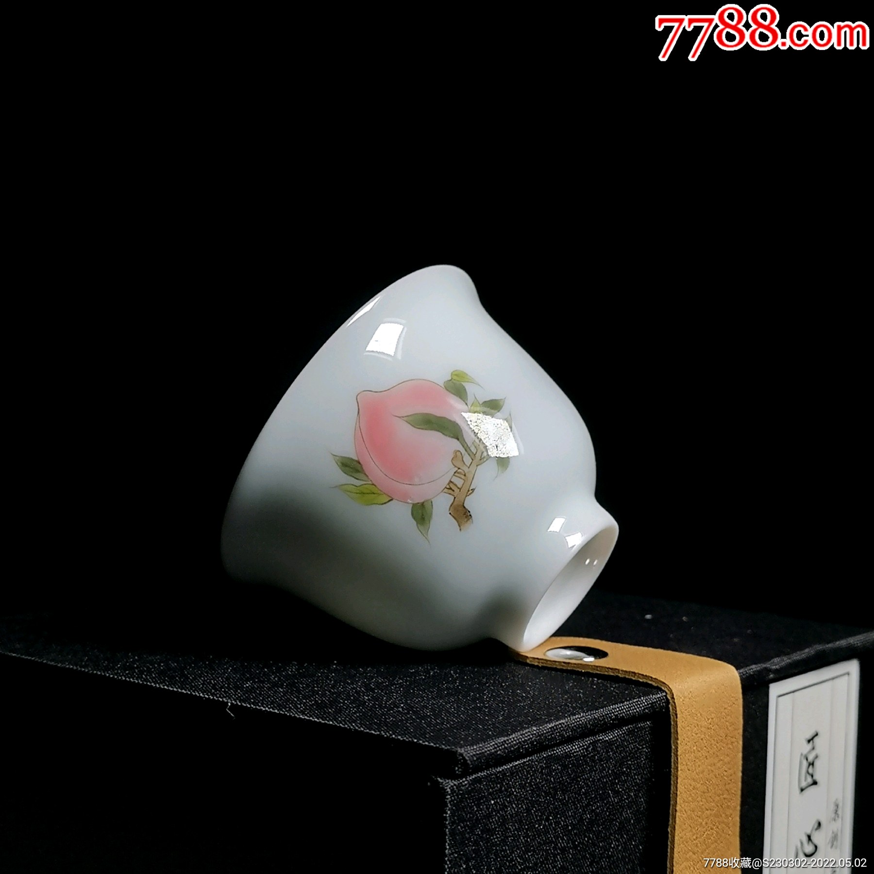 39元包邮手绘粉彩茶杯主人杯子