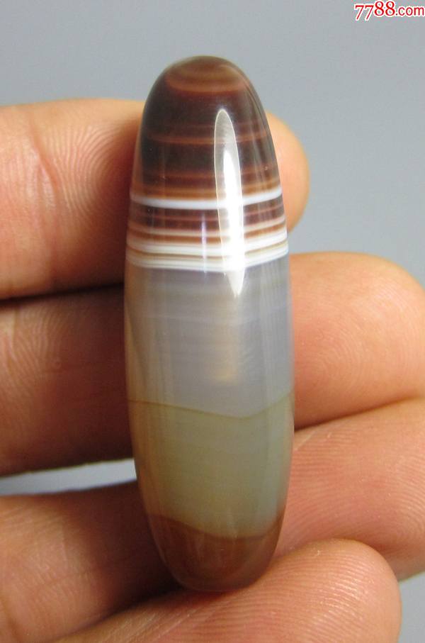 天然老缠丝玛瑙勒子