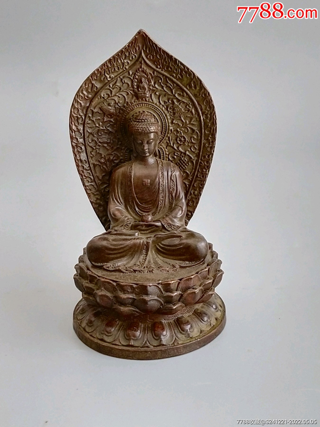 精工铜制佛像摆件