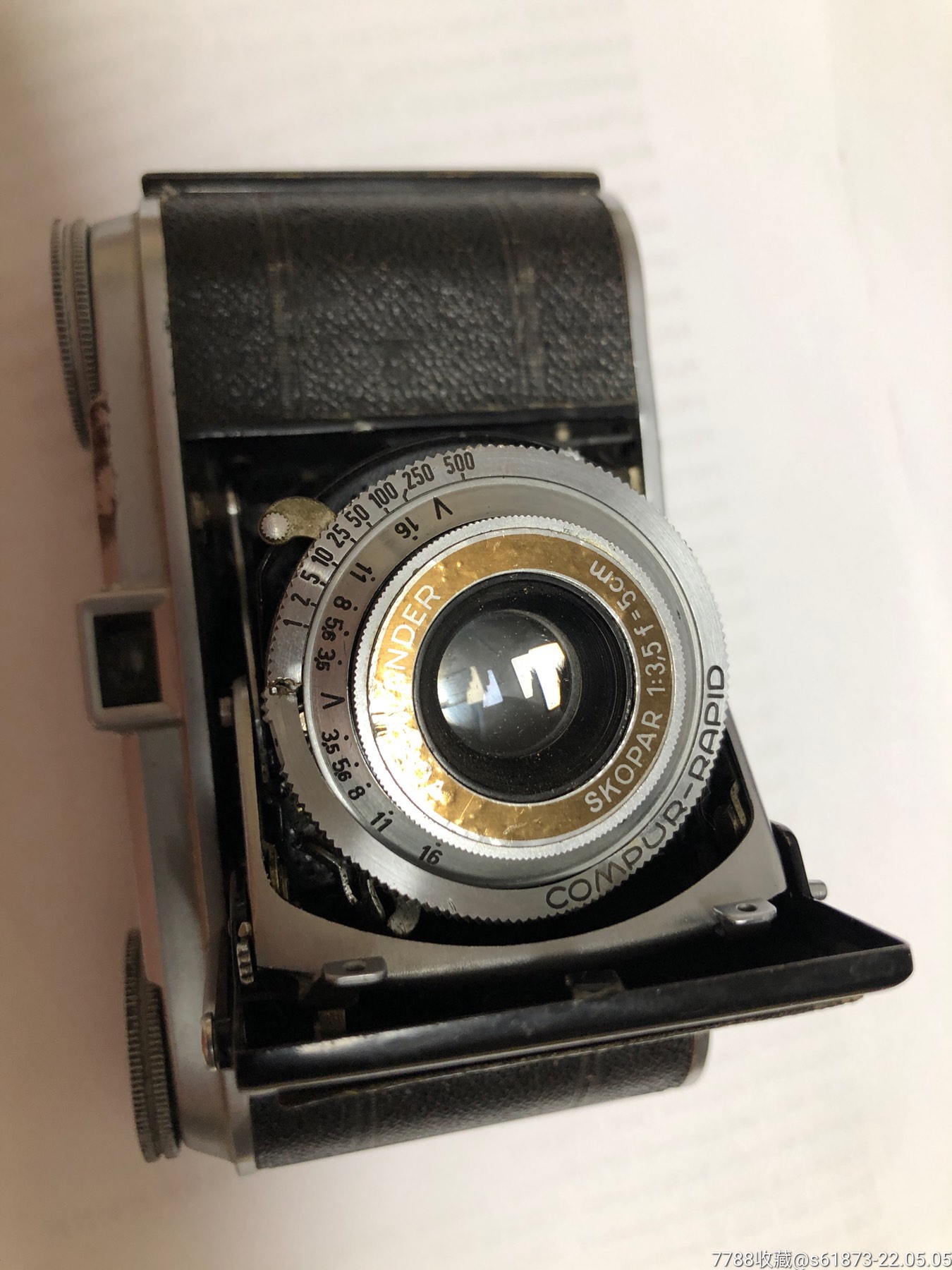 德国产福伦达135折叠相机