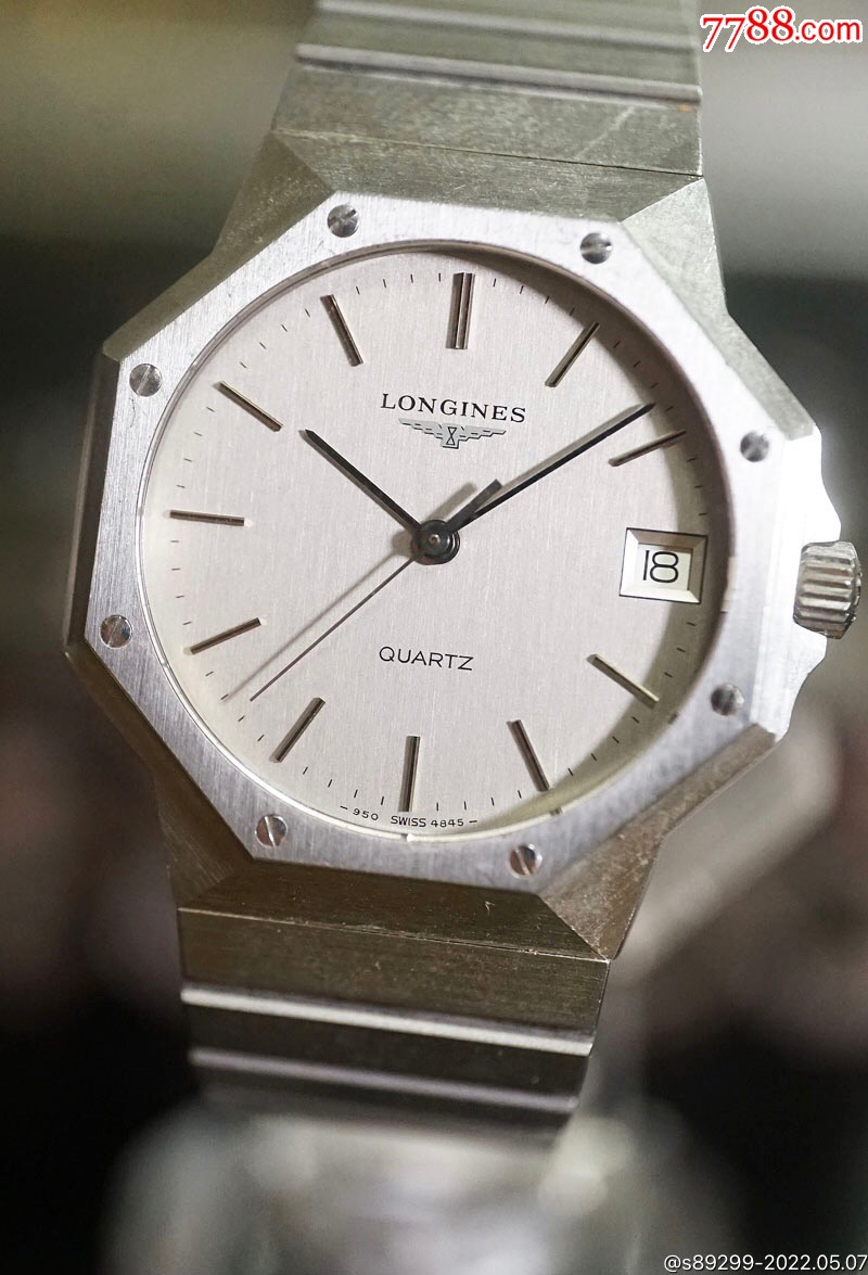 浪琴尊达款世界名表浪琴经典款八角型中古表型到爆极