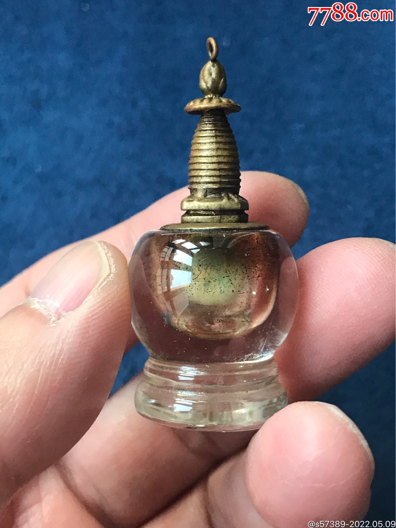 清代水晶舍利塔_价格30000元【王家大院】_第1张