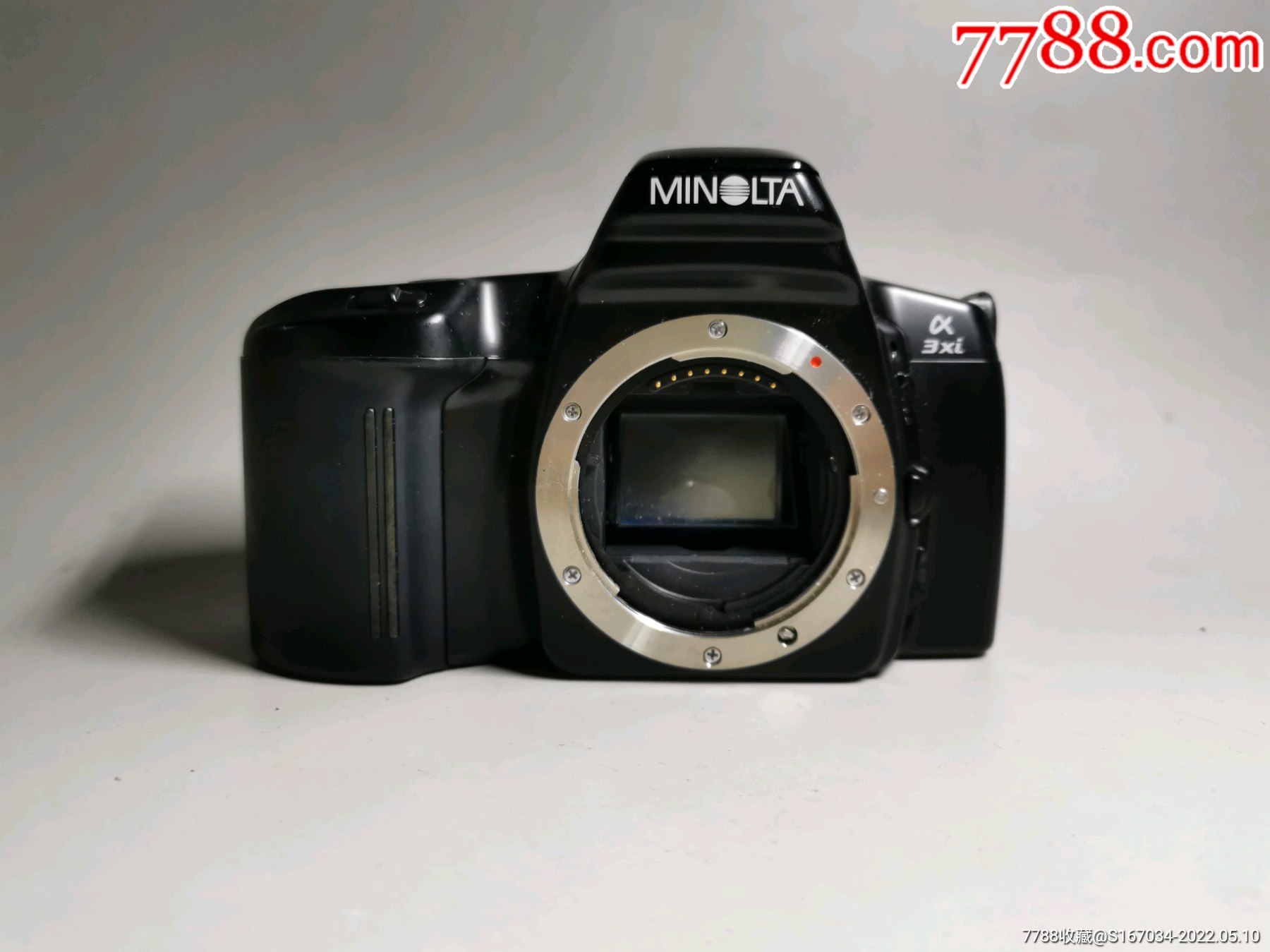 美能达minoltaa3xi胶片相机单机身品相如图试机不正常无法正常使用