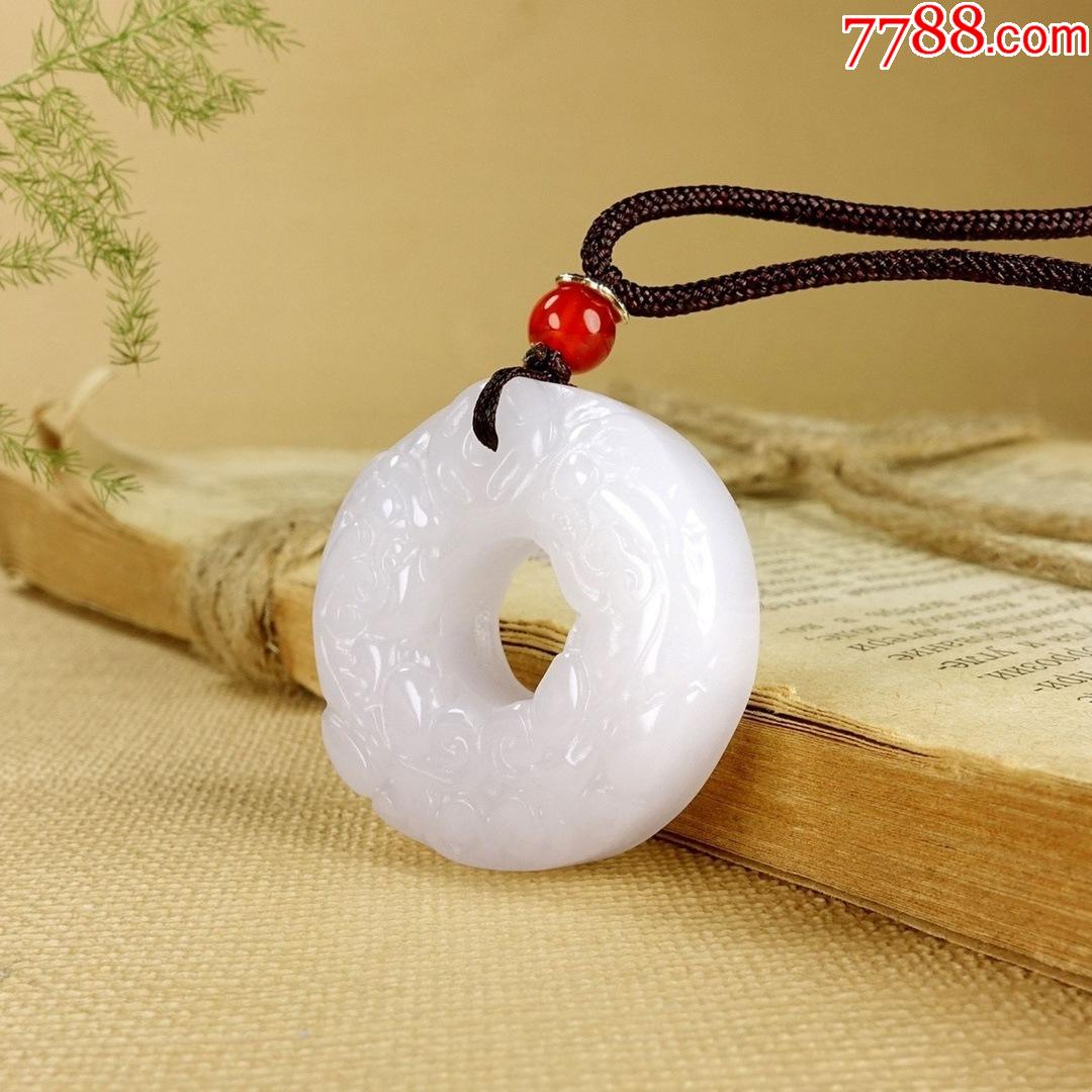 新疆羊脂白玉金丝玉双貔貅吊坠编号z600813尺寸358mm