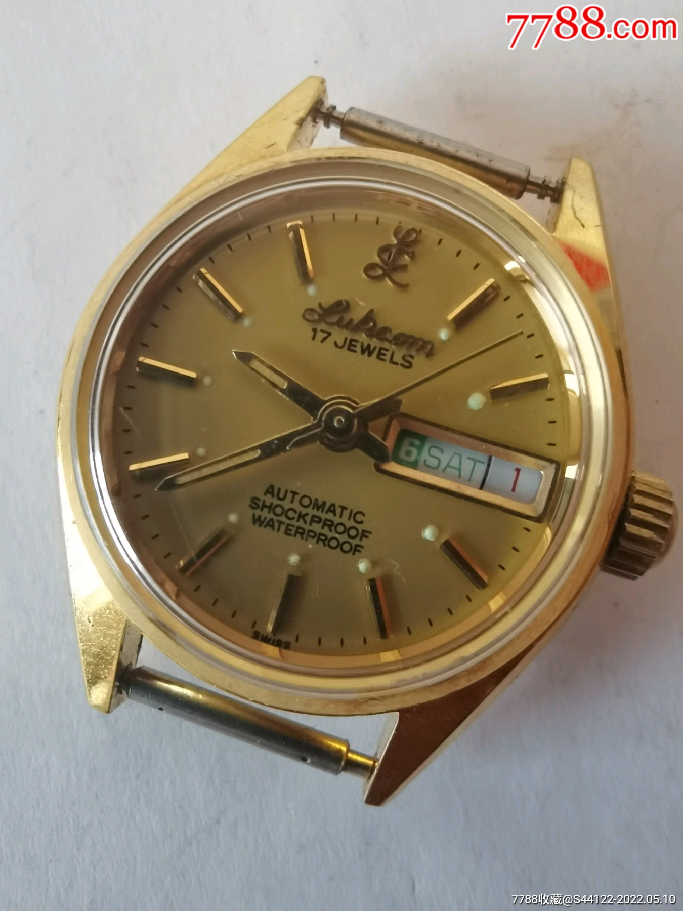 稀少瑞士库存绿琴自动手表