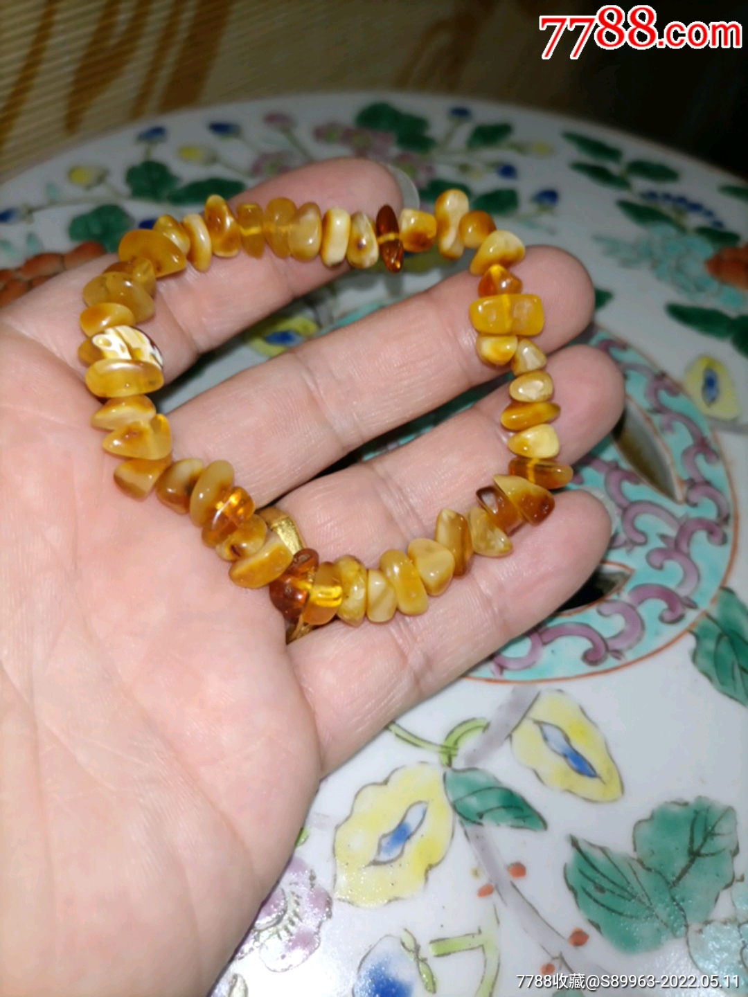 一串蜜蜡手串8_价格10元【今朝古色】_第1张