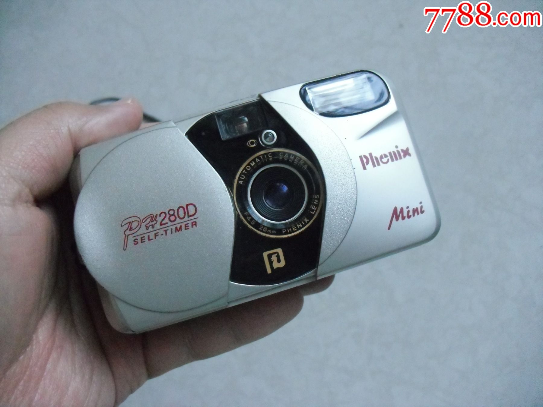 怀旧收藏/老凤凰phenix牌135彩色照相机_傻瓜机/胶片相机_史鉴楼古玩