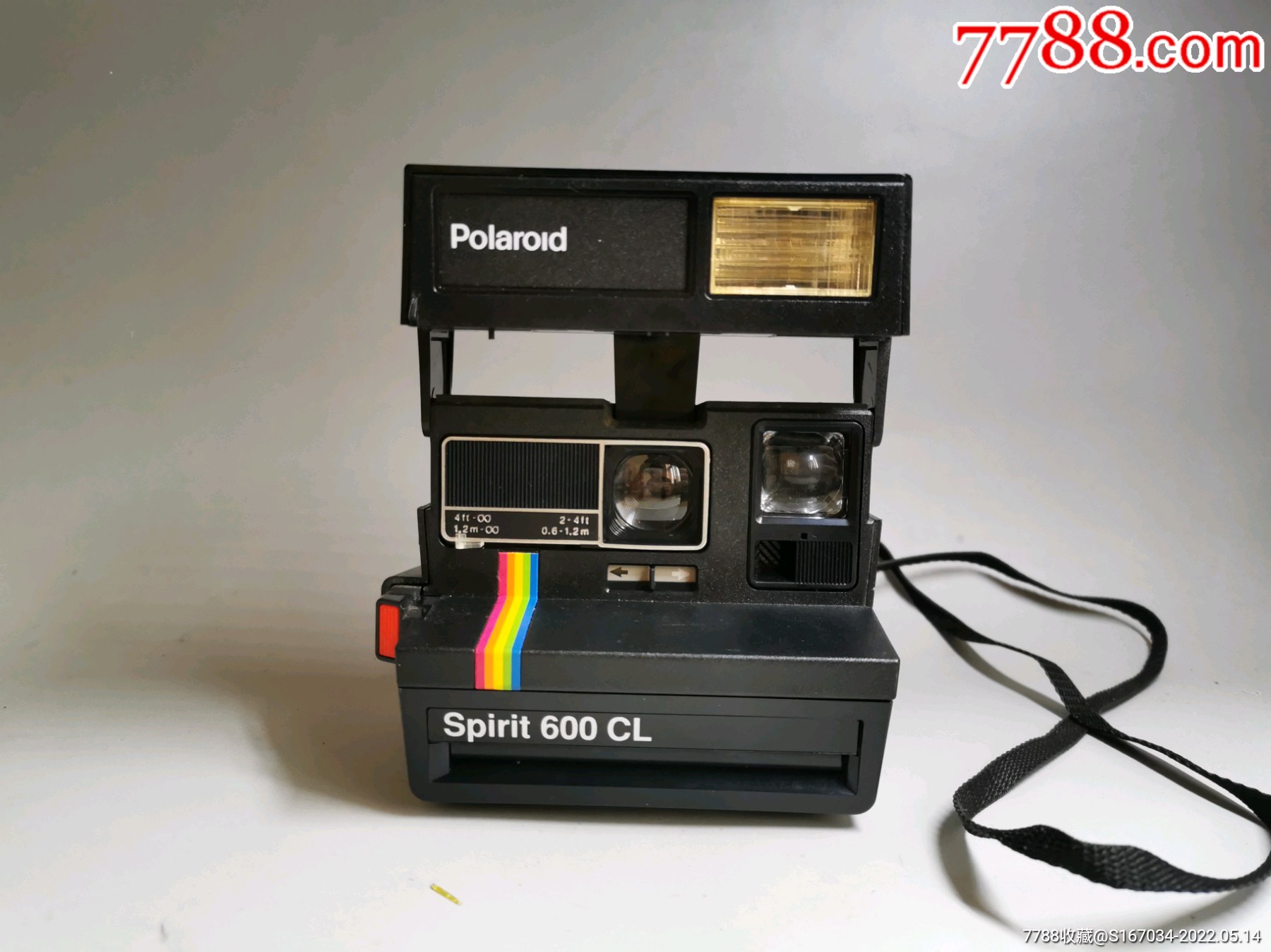 拍立得宝丽来彩虹机635系列spirit600cl闪光灯正常快门
