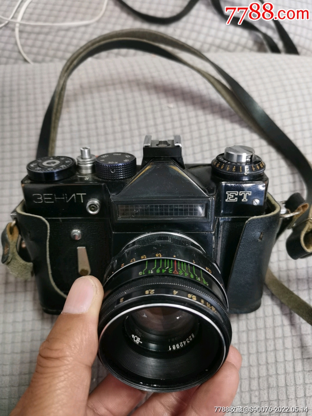 苏联泽尼特相机et单反相机