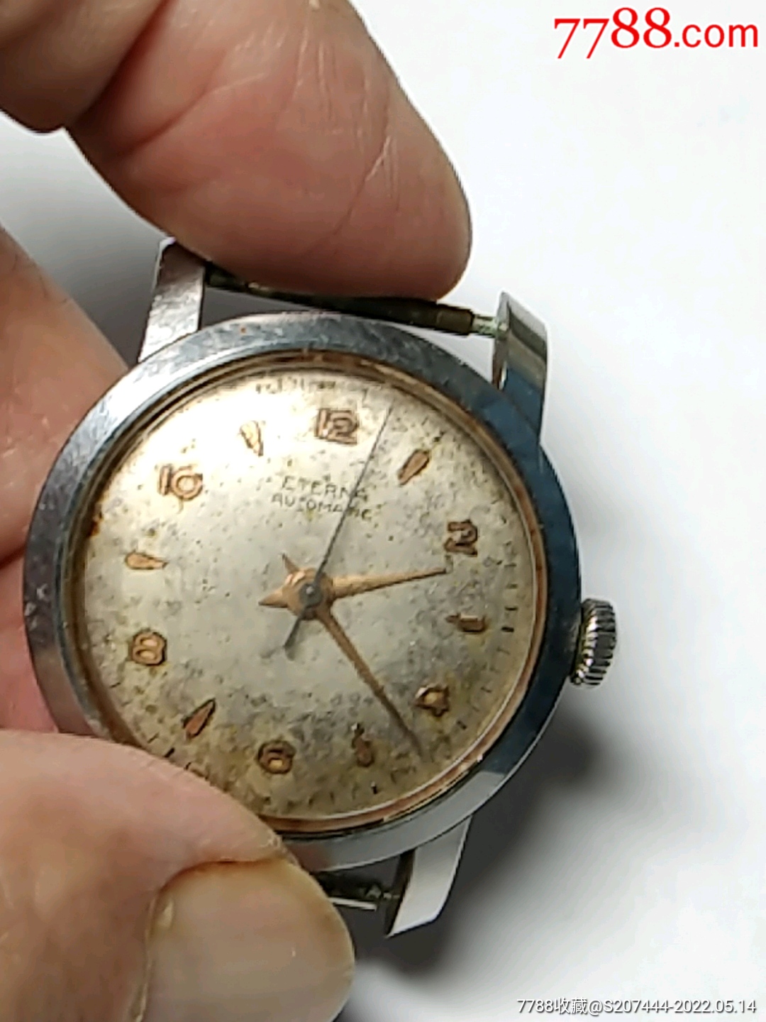 瑞士名表依特纳不走摆轮是好的