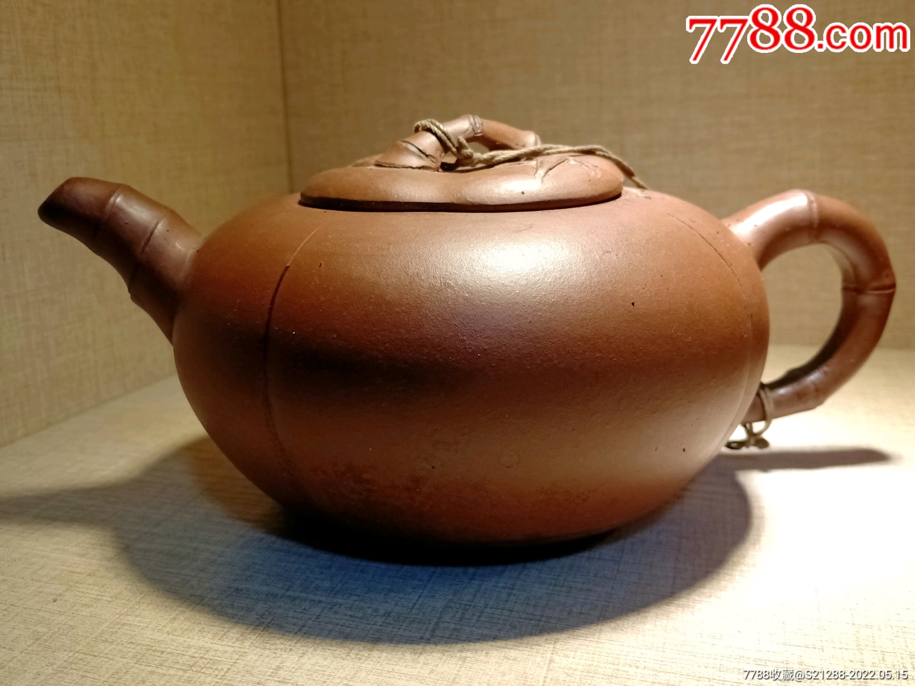 60年代柿子壶-价格:1元-au30137762-紫砂壶 -加价-7788收藏__收藏热线