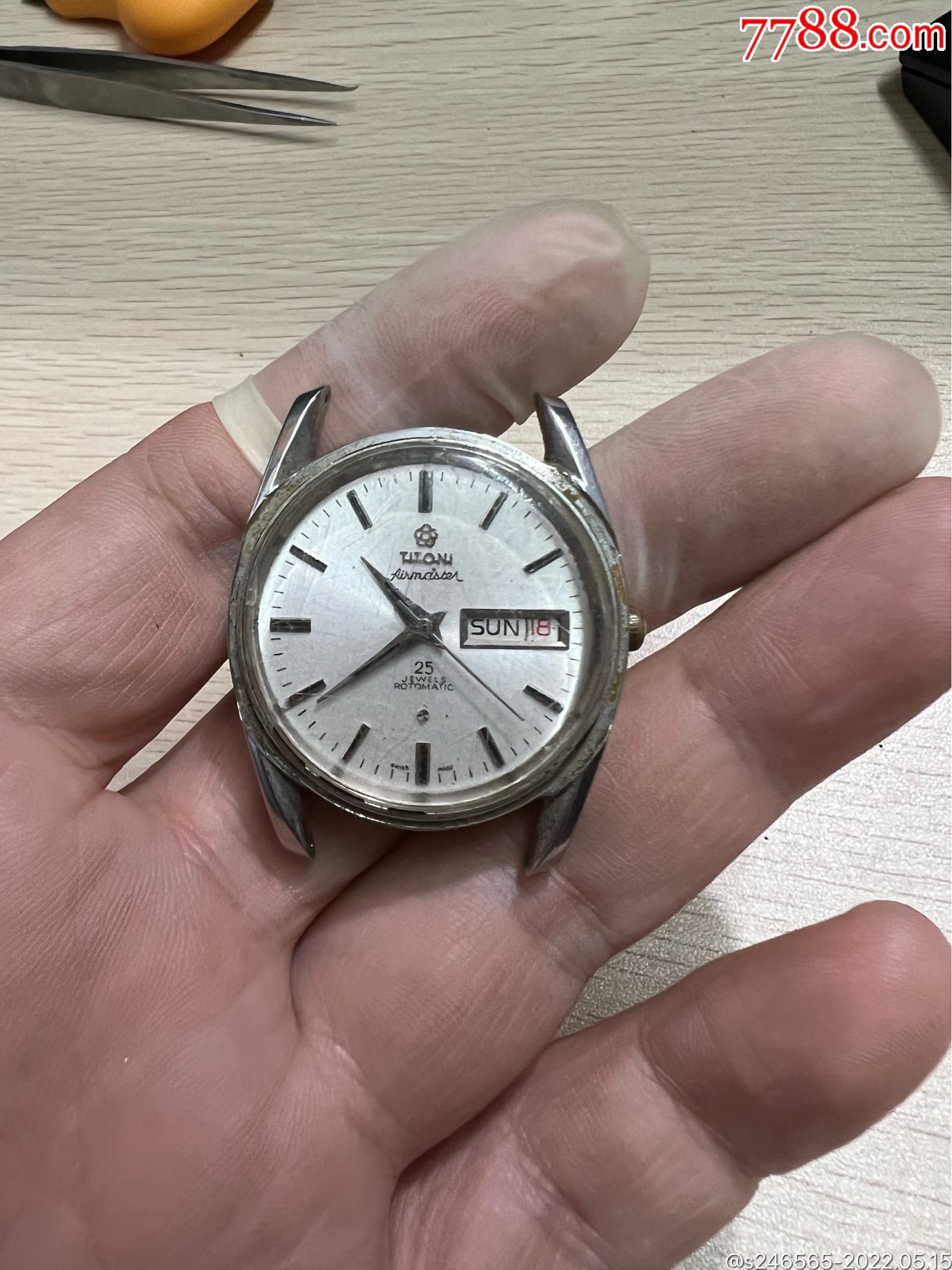 梅花男装自动手表