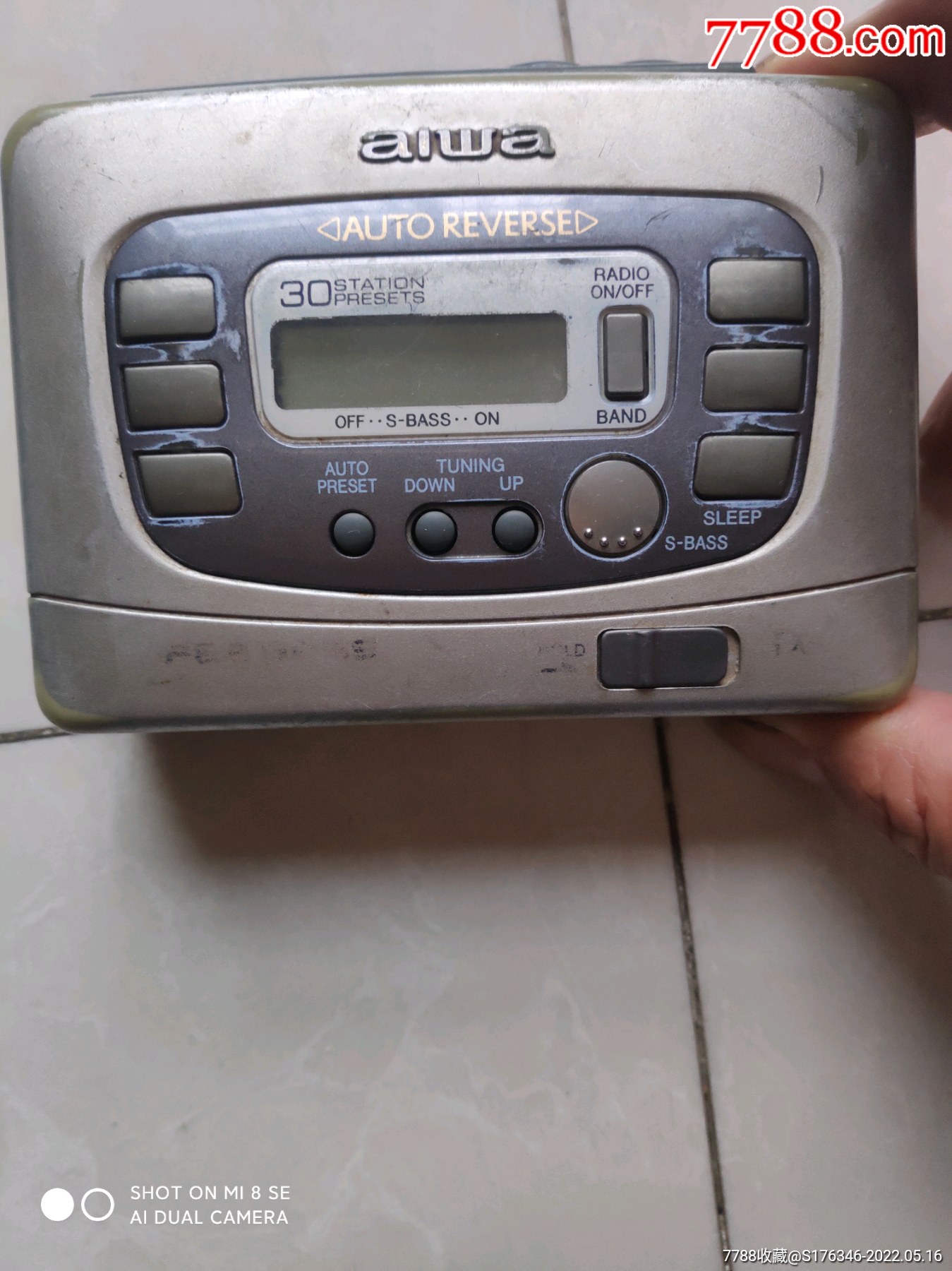 5品99三洋随身听,磁带机￥558.5品99索尼随身听,cd机￥2438.