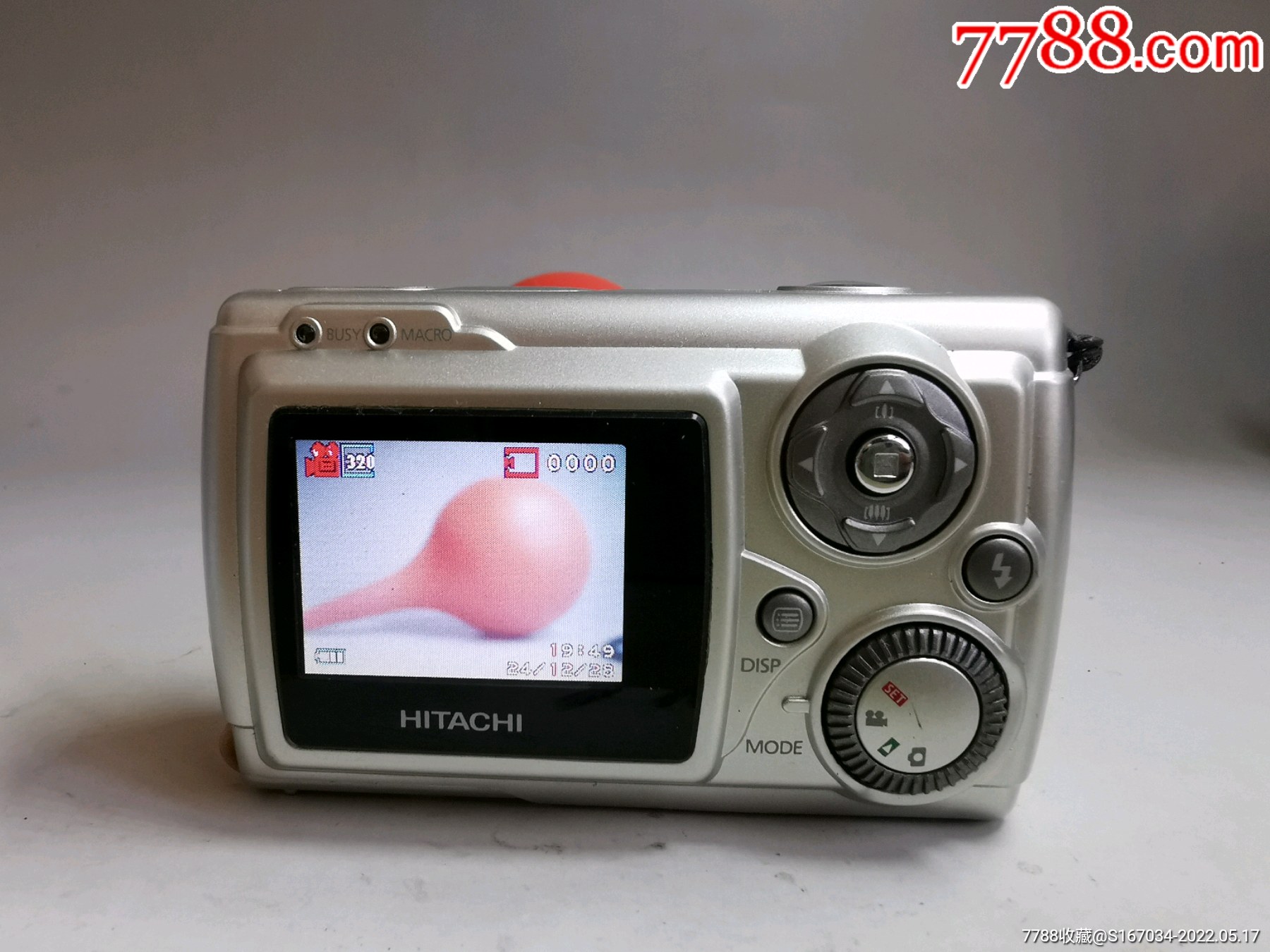 日立hitachihdc30x数码相机ccd机品相很好试机正常裸机