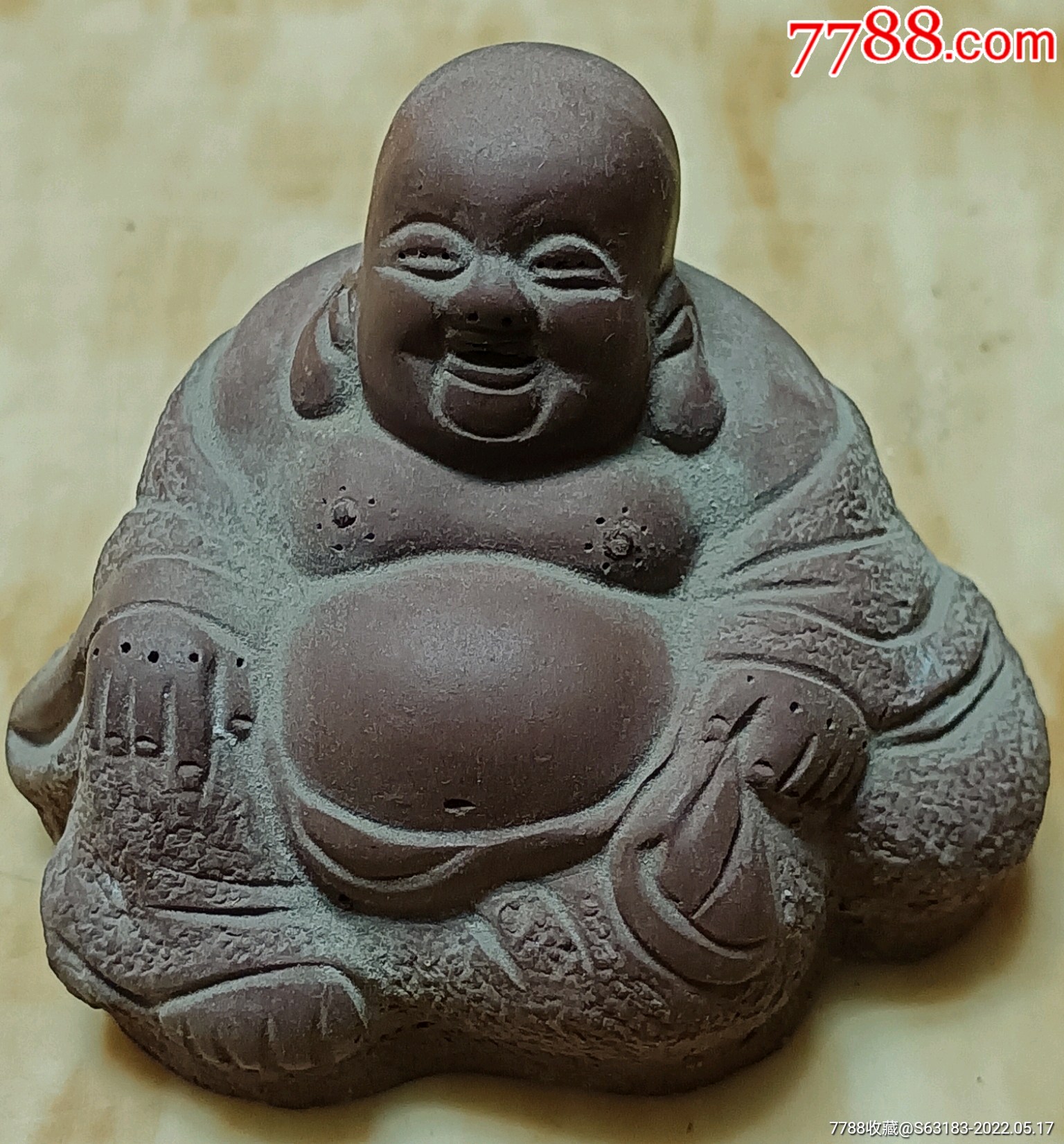 宜兴紫砂笑弥勒佛多单合邮费