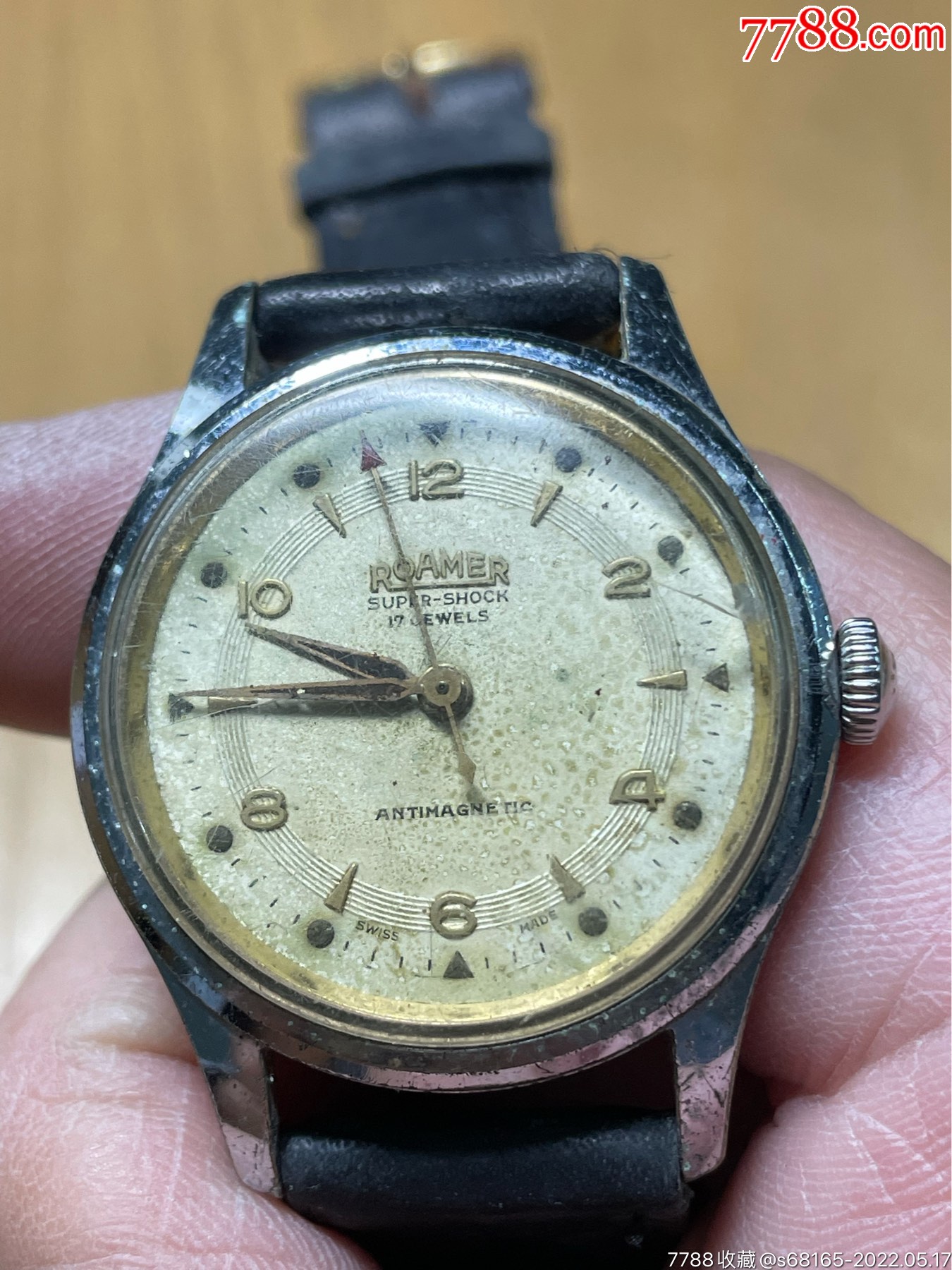 早期罗马roamer会走时不知道误差多少本店其它手表在拍