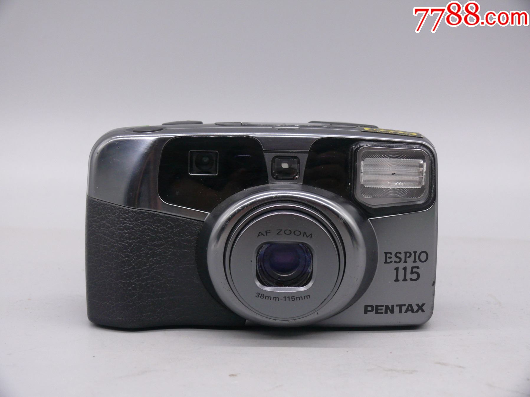 宾得espio115自动旁轴相机快门开合利索变焦顺畅闪光灯和指示灯亮自拍