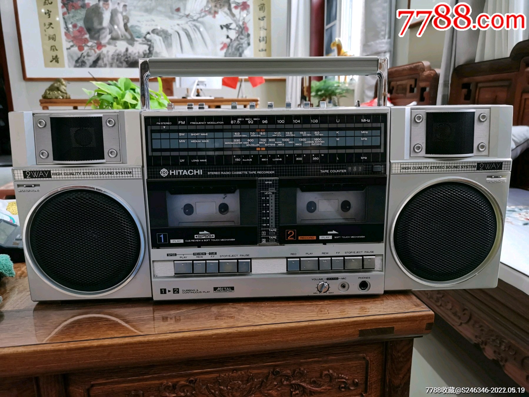 日立收录机_价格100元_第1张