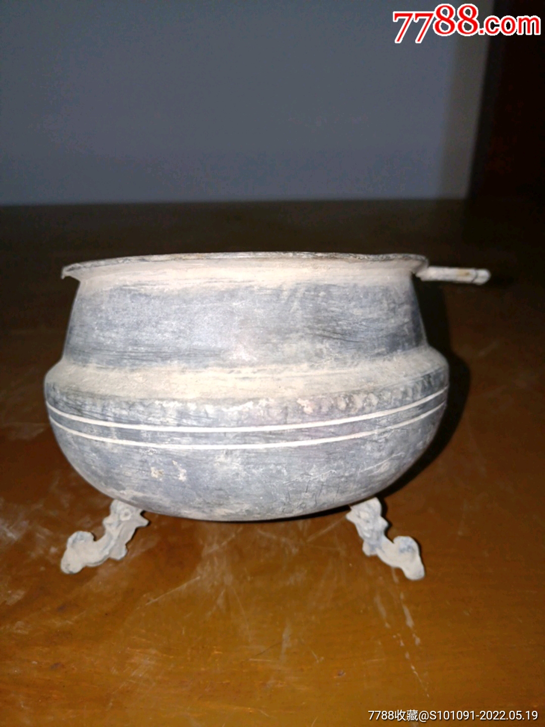 乡下收的老锡香炉