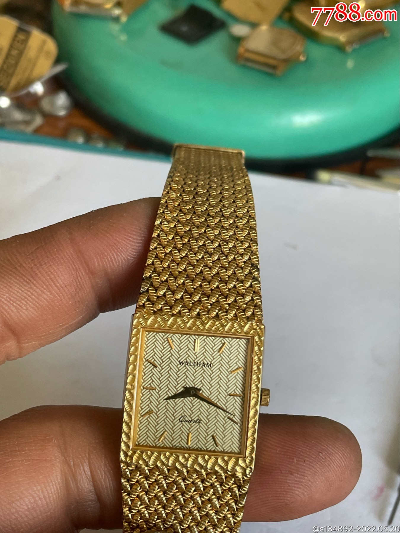 瑞士产华生男石英表